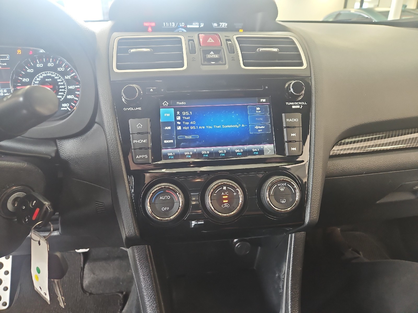 Used 2020 BLACK Subaru Base (M6) image 11