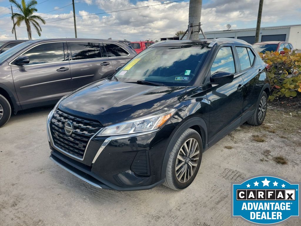Used 2021 Nissan Kicks SV with VIN 3N1CP5CV1ML473740 for sale in Punta Gorda, FL