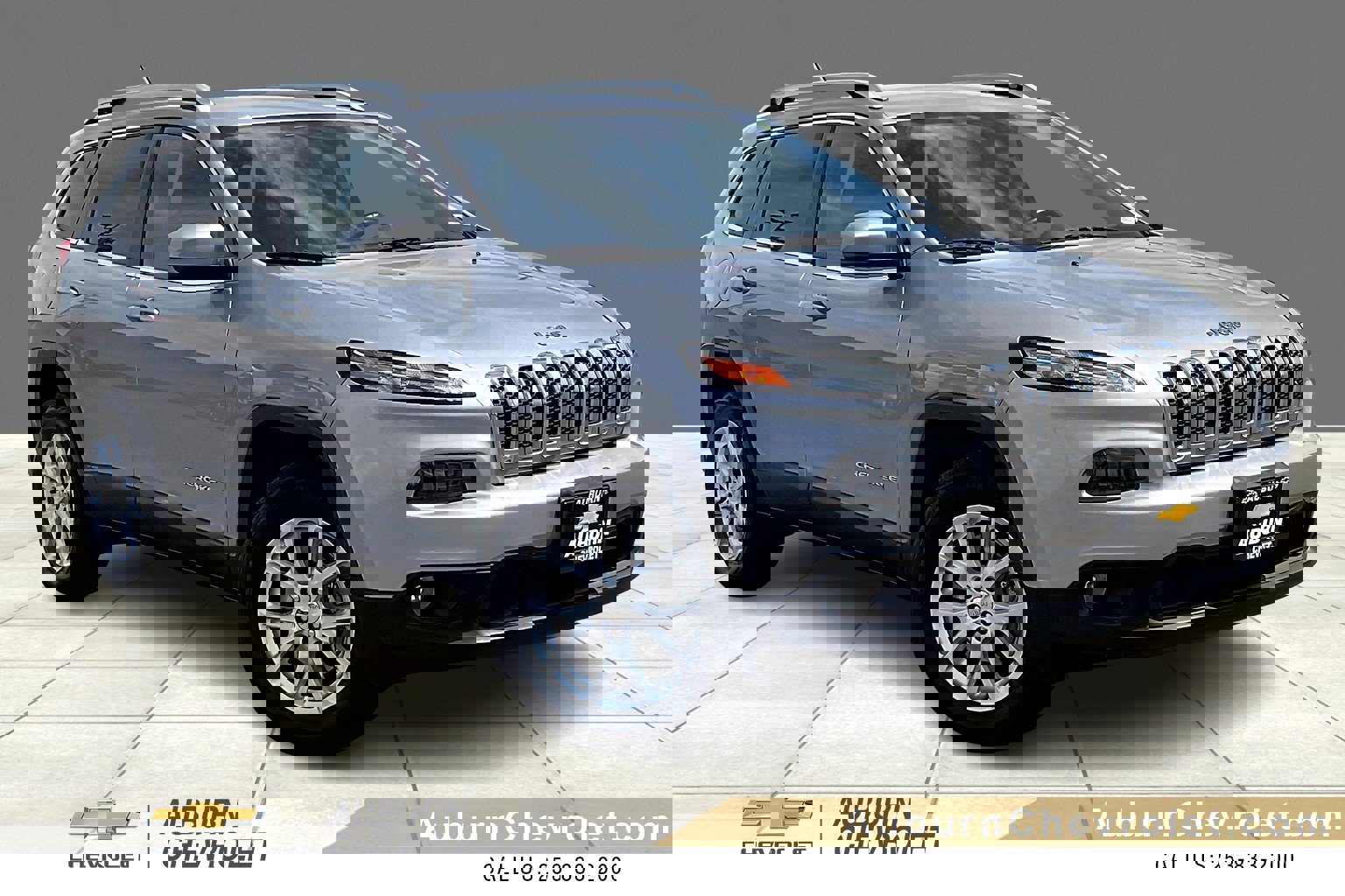 Used 2016 Silver Jeep Latitude image 1