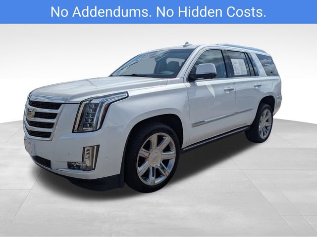 Used 2020 Crystal White Tricoat Cadillac Premium Luxury image 1