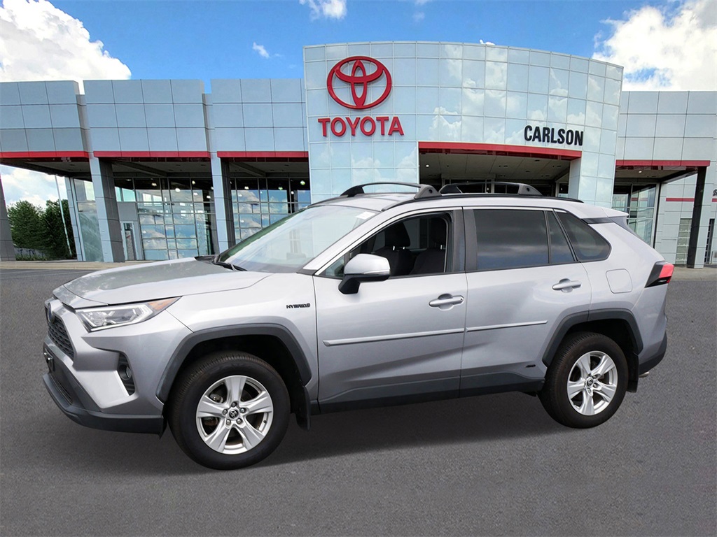 Certified 2021 Toyota RAV4 XLE with VIN JTMRWRFV0MD135376 for sale in Minneapolis, Minnesota