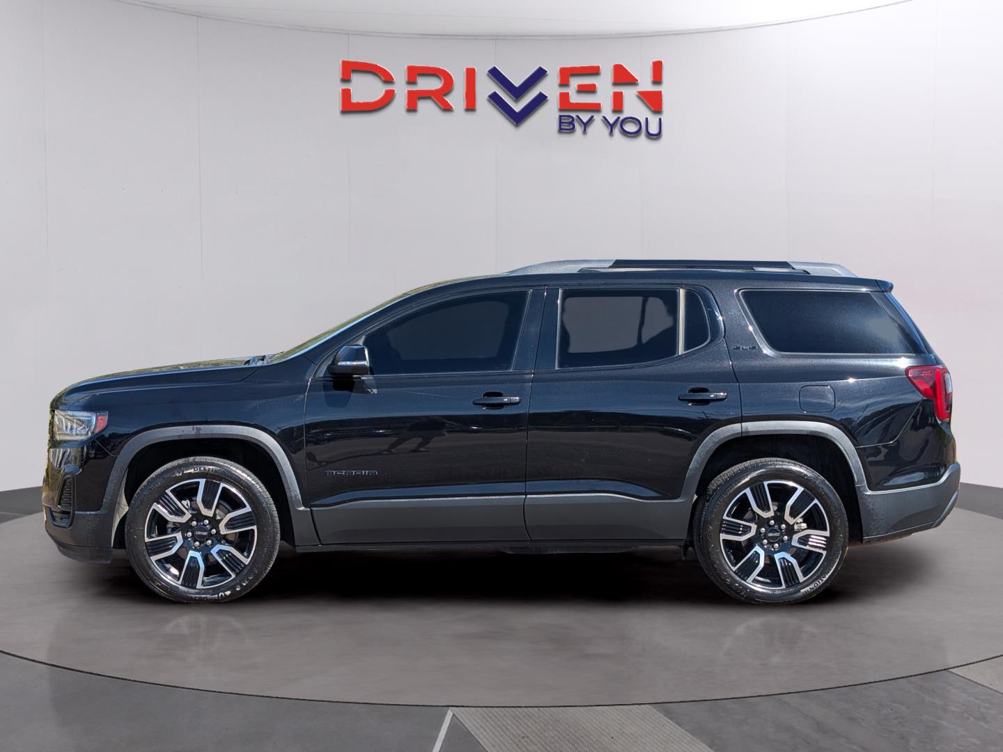 Used 2021 GMC Acadia SLE with VIN 1GKKNKLS3MZ123056 for sale in Franklinton, LA