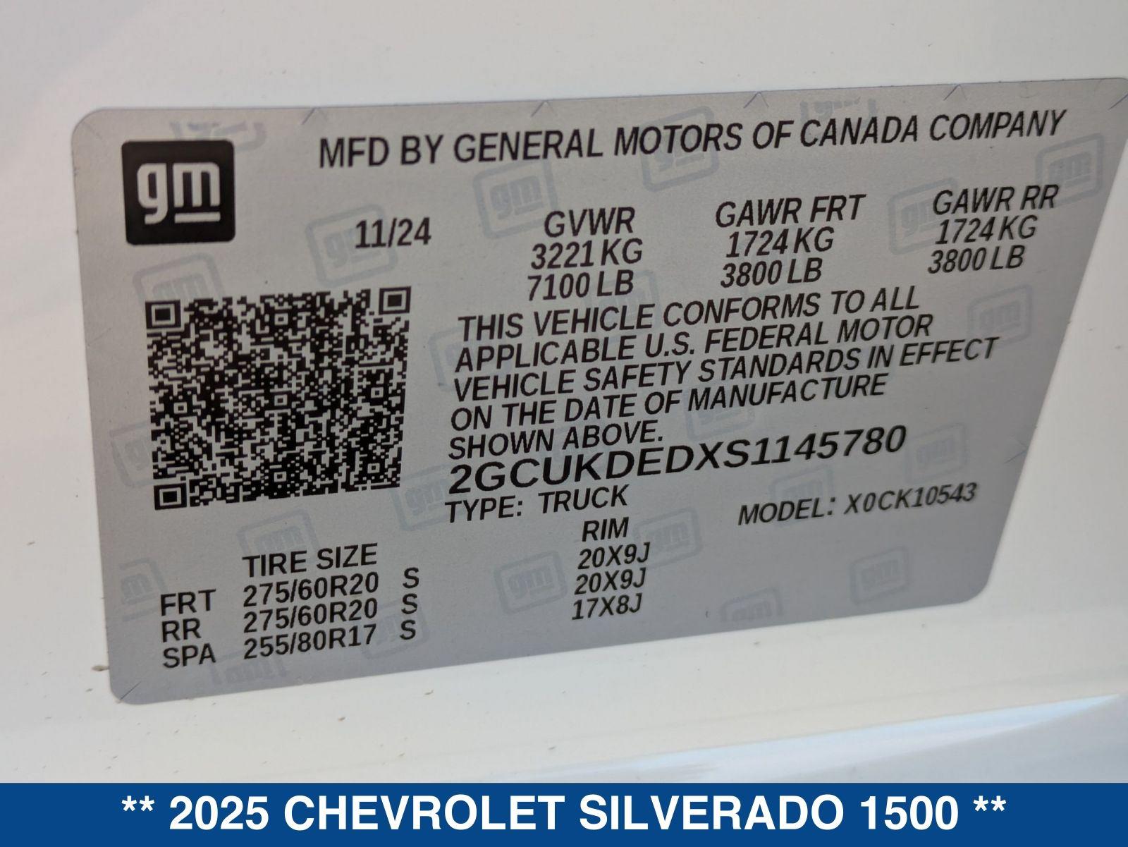 2025 Chevrolet Silverado 1500 LT photo 26