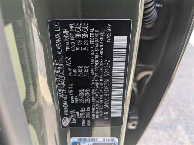 New 2025 Green Hyundai SEL FWD image 11