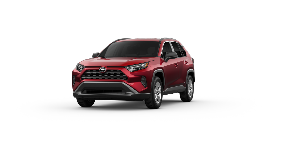 New 2025 Ruby Flare Pearl [extra_cost_color] Toyota Hybrid LE image 1
