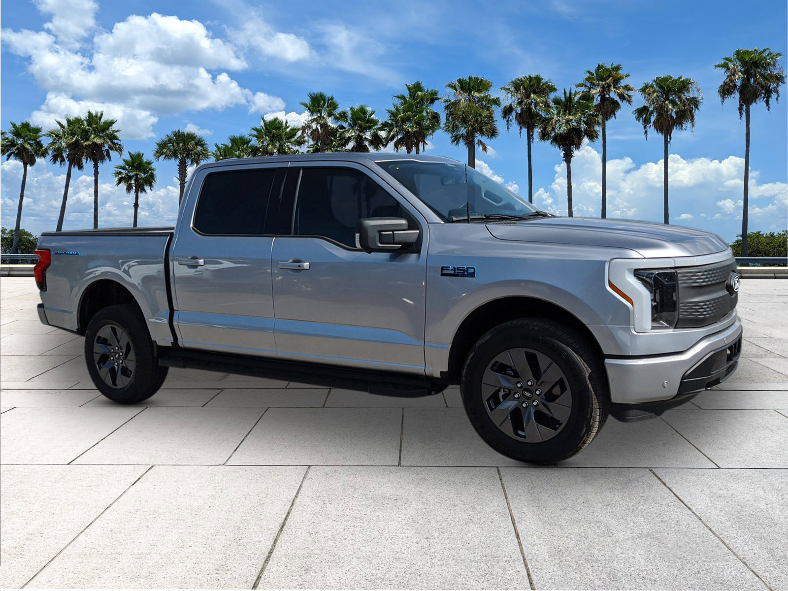 Used 2025 Ford F-150 Lightning Flash with VIN 1FT6W3LU9SWG08107 for sale in Port Richey, FL