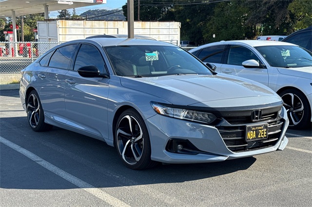 Used 2022 Honda Accord Sport with VIN 1HGCV1F32NA005676 for sale in Northfield, Minnesota