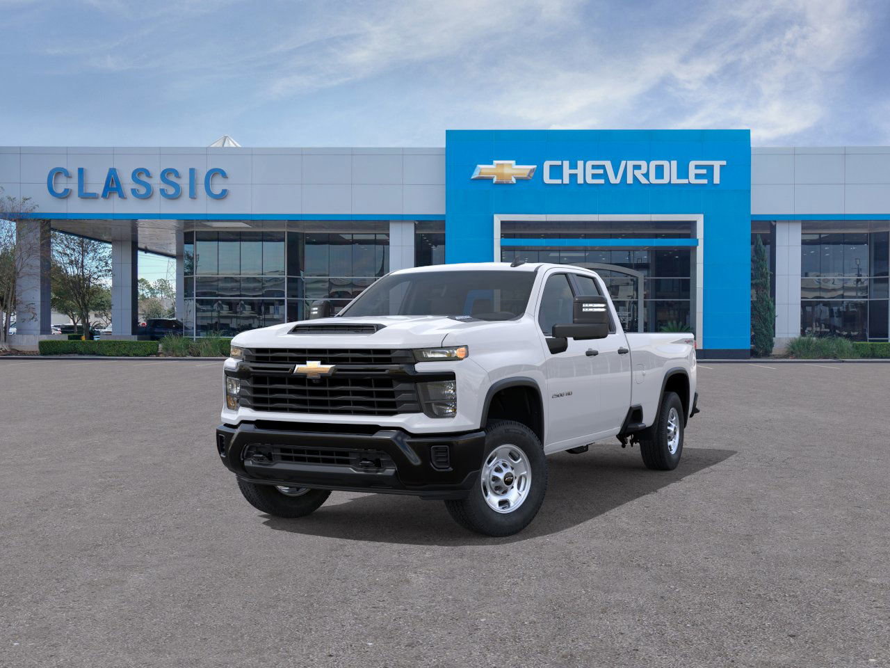 2025 Chevrolet Silverado 2500 HD WT White at Classic Elite Chevrolet Hwy 6