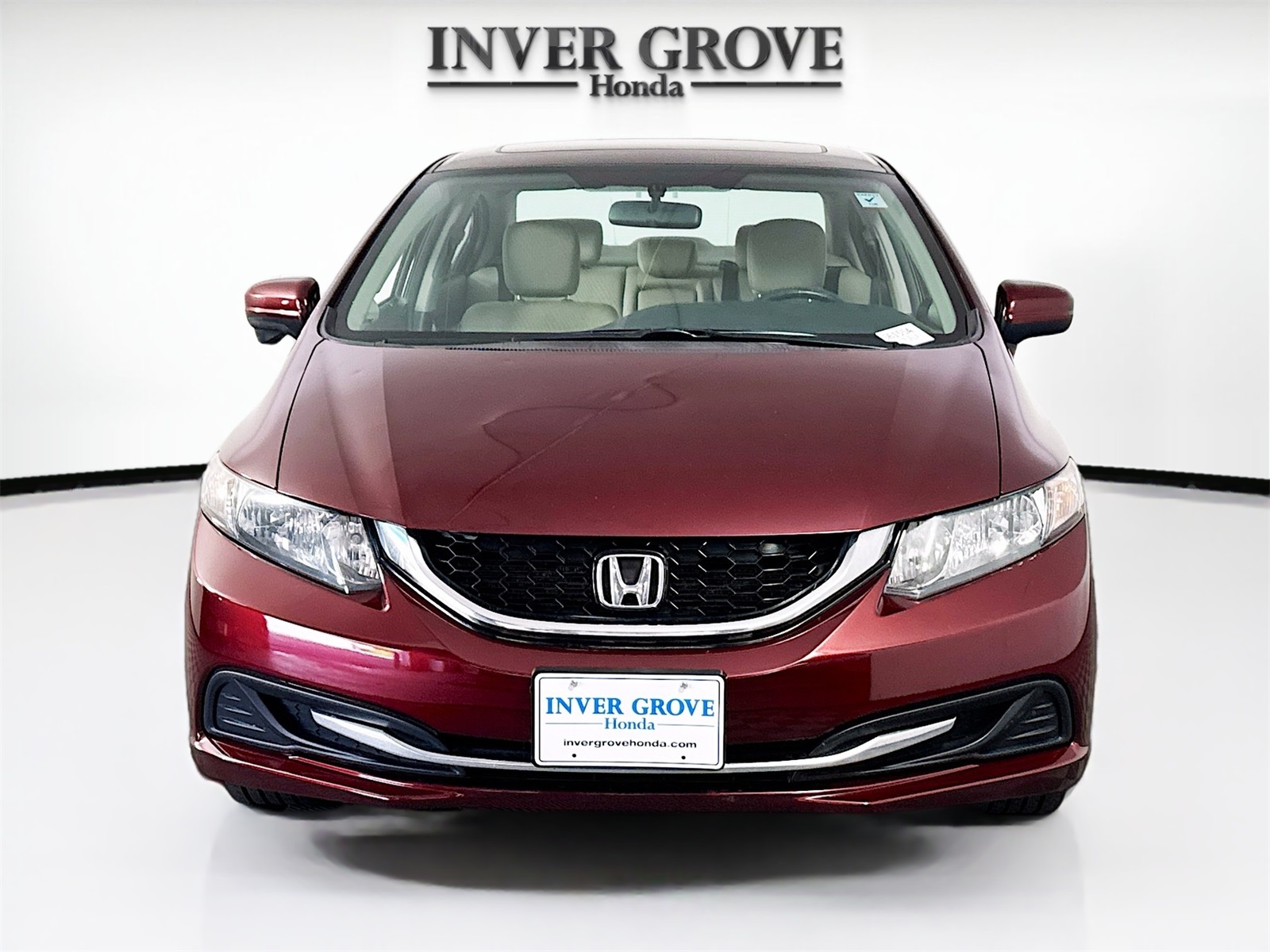 Used 2014 Honda Civic EX with VIN 19XFB2F88EE027152 for sale in Inver Grove Heights, Minnesota