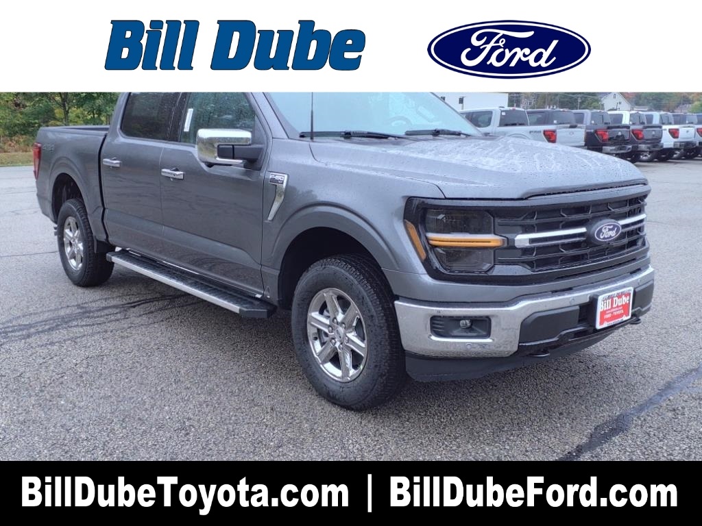 New 2024 Carbonized Gray Metallic Ford XLT image 1