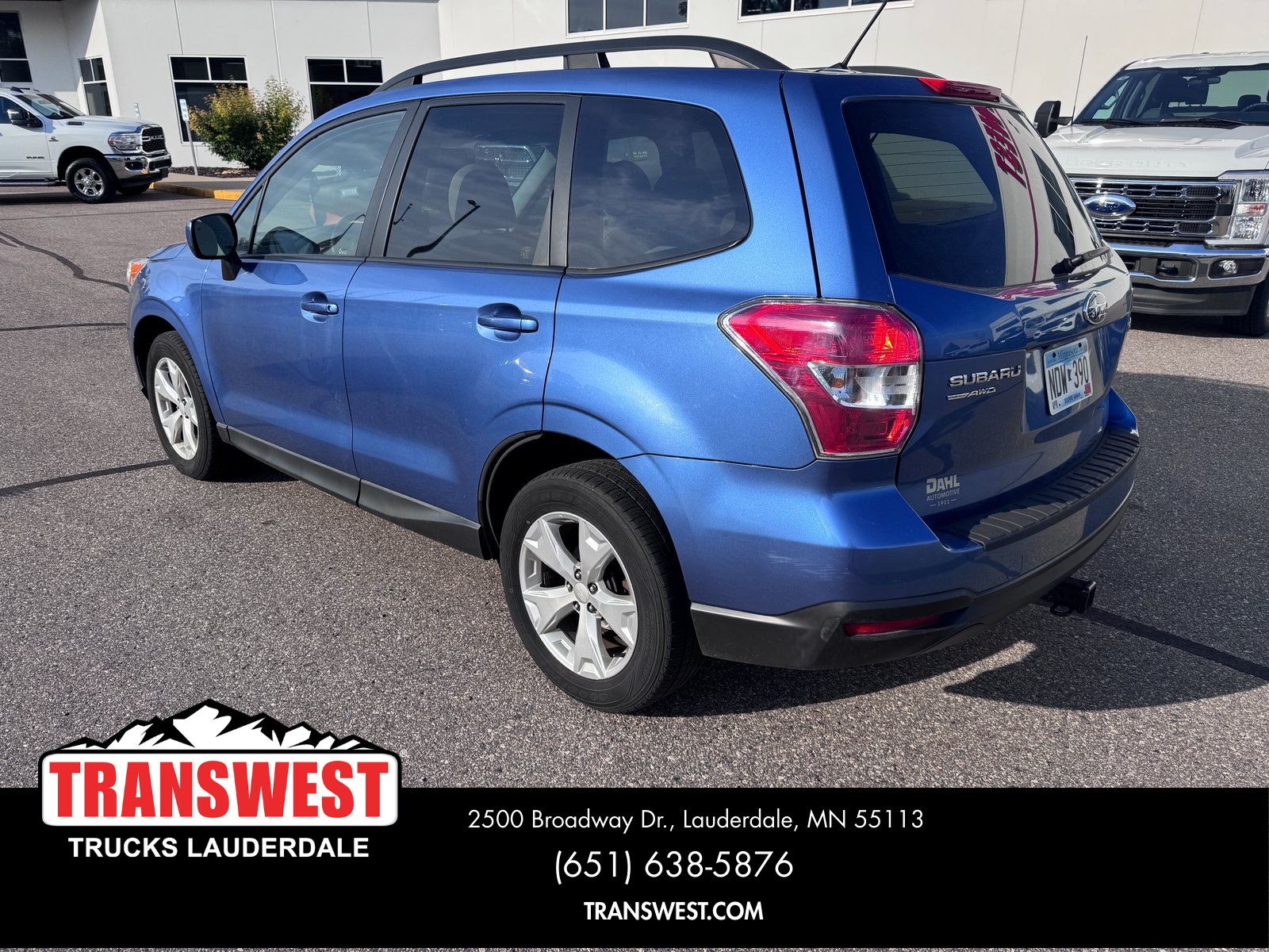 Used 2015 Subaru Forester i Premium with VIN JF2SJADC3FH809195 for sale in Minneapolis, Minnesota