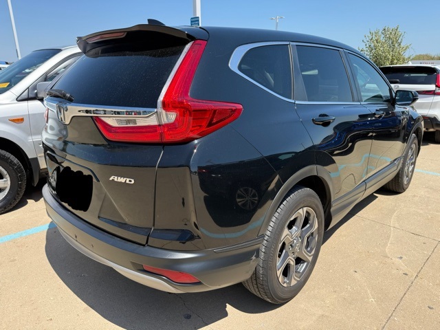 Used 2019 Honda CR-V EX-L with VIN 5J6RW2H81KL014402 for sale in Bristol, WI