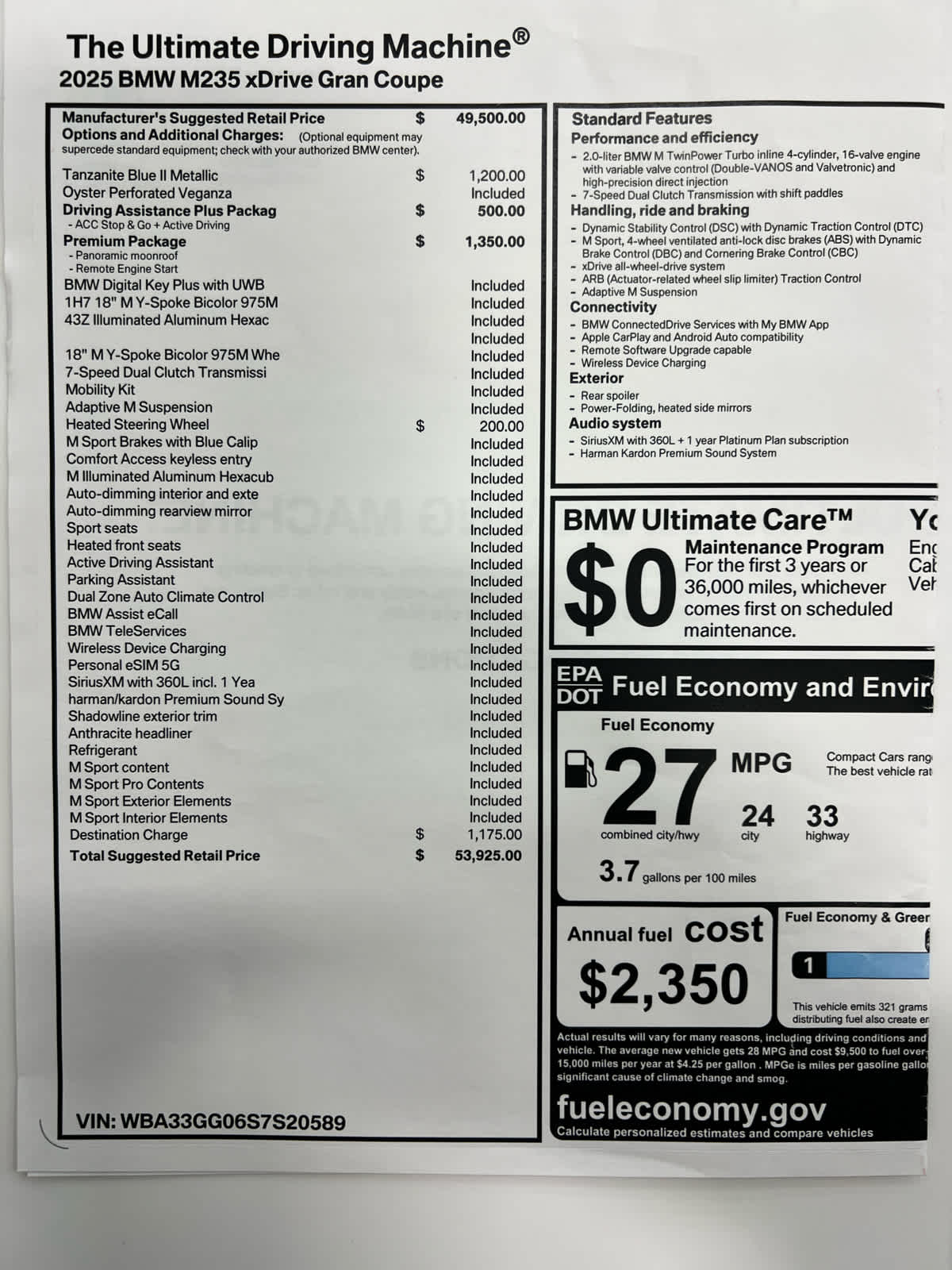 2025 BMW 2 Series M235 - Photo 19
