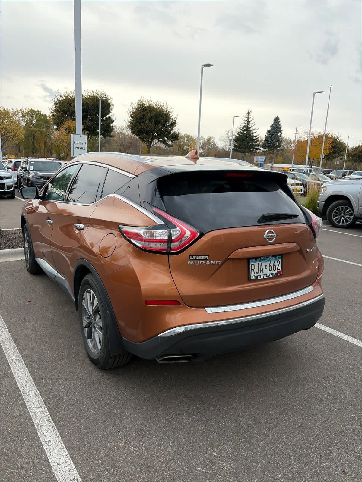 Used 2016 Nissan Murano SL with VIN 5N1AZ2MH7GN148211 for sale in Brooklyn Park, MN