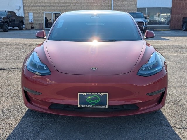 Used 2022 Tesla Model 3 Long Range with VIN 5YJ3E1EB2NF265185 for sale in Grand Prairie, TX