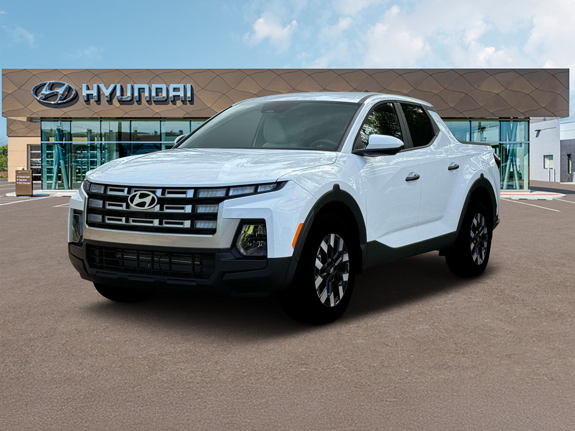 New 2025 White Hyundai SE FWD image 1