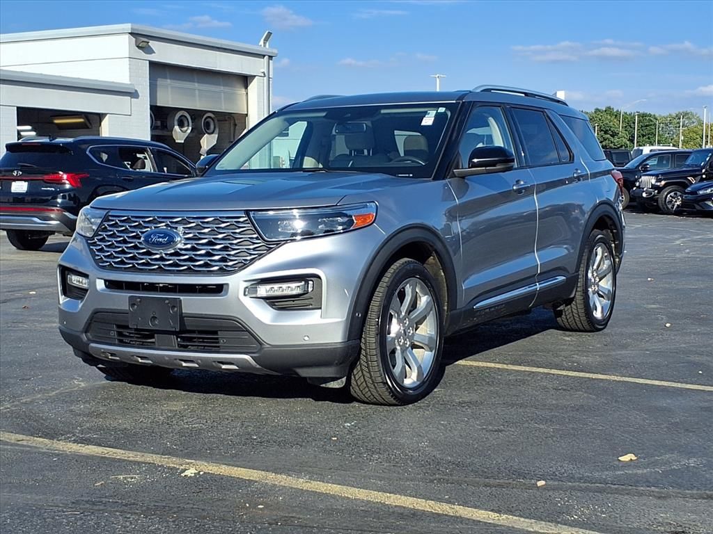 Used 2020 Ford Explorer Platinum with VIN 1FM5K8HC0LGA15361 for sale in Kansas City