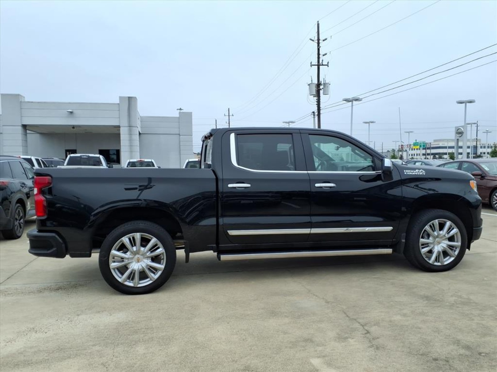 2025 Chevrolet Silverado 1500 High Country Black at Robbins Nissan