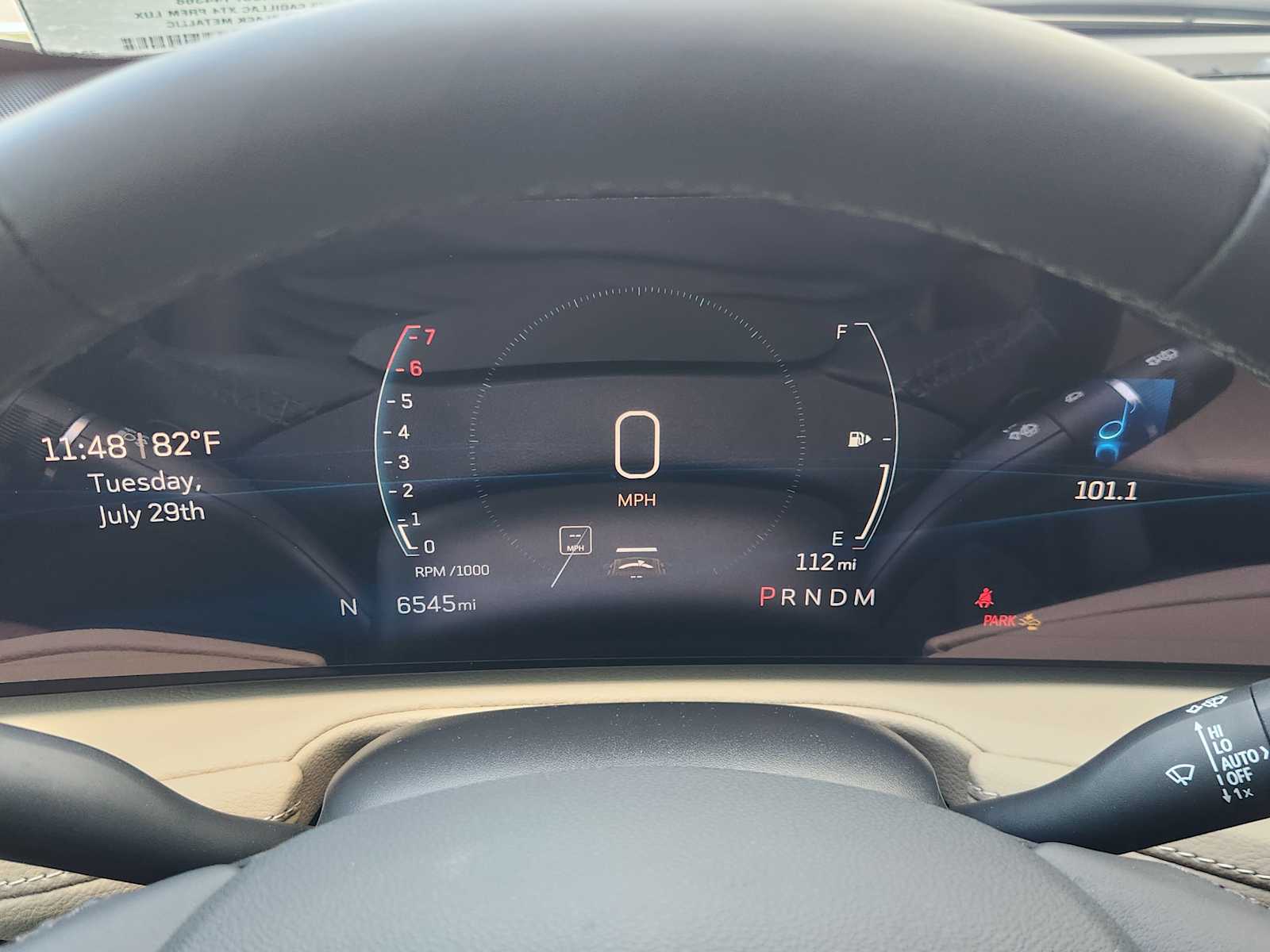 New 2025 Stellar Black Metallic Cadillac Premium Luxury image 11