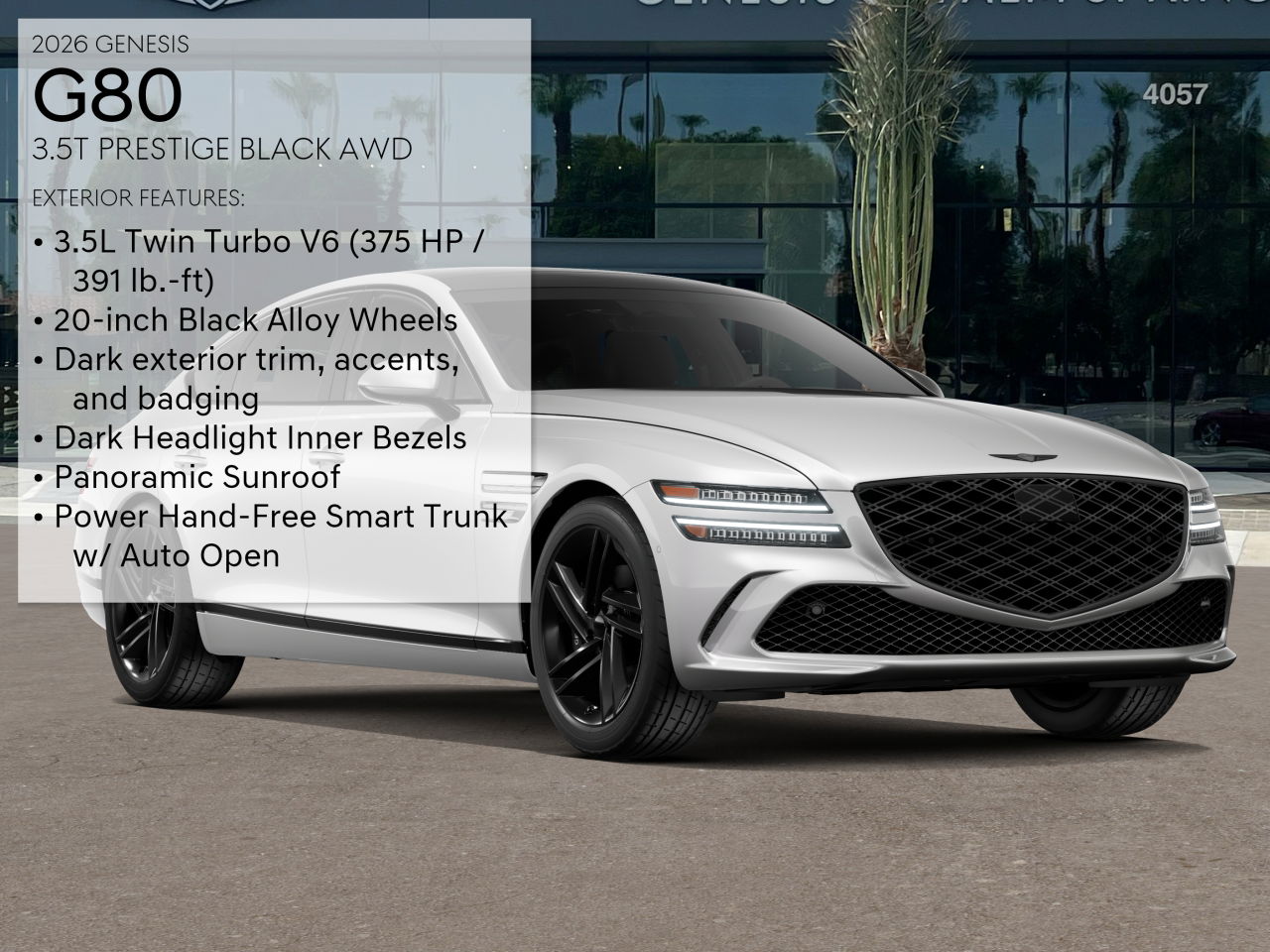 2026 Genesis G80 3.5T Prestige photo 2