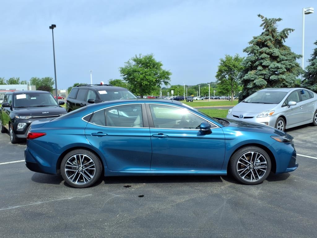 Certified 2025 Toyota Camry XLE with VIN 4T1DAACK4SU116567 for sale in Burnsville, Minnesota