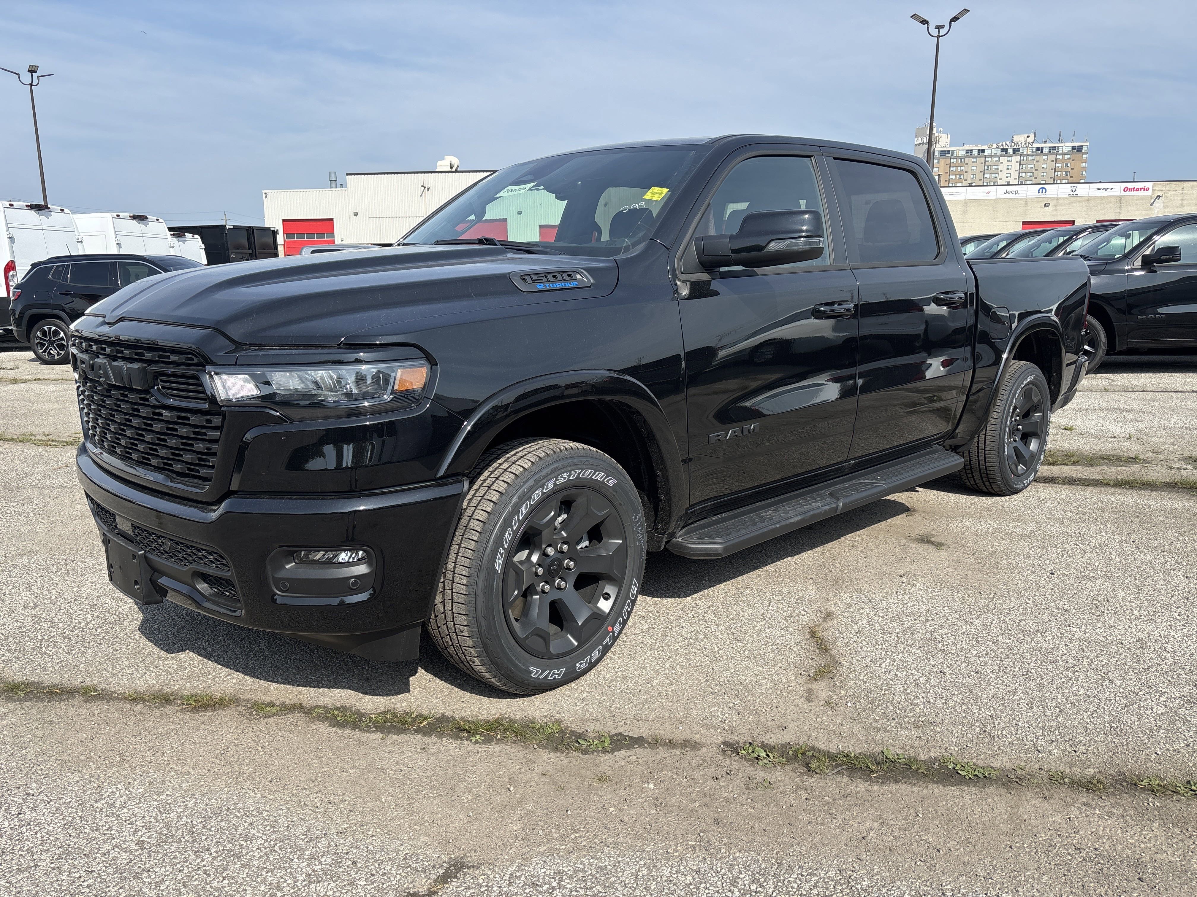 New 2025 Diamond Black Crystal Pearlcoat Ram Big Horn image 1