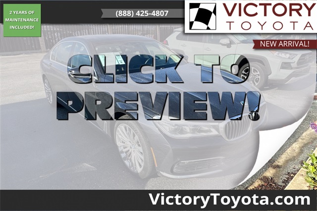 2018 BMW 7 Series 750i