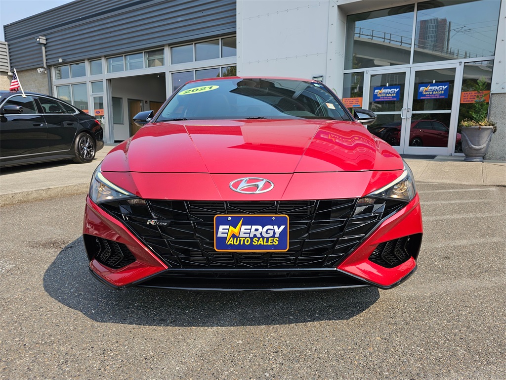 2021 Hyundai Elantra N Line photo 2