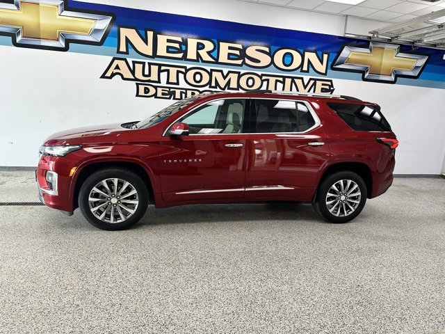 Certified 2023 Chevrolet Traverse Premier with VIN 1GNEVKKW4PJ101879 for sale in Detroit Lakes, Minnesota