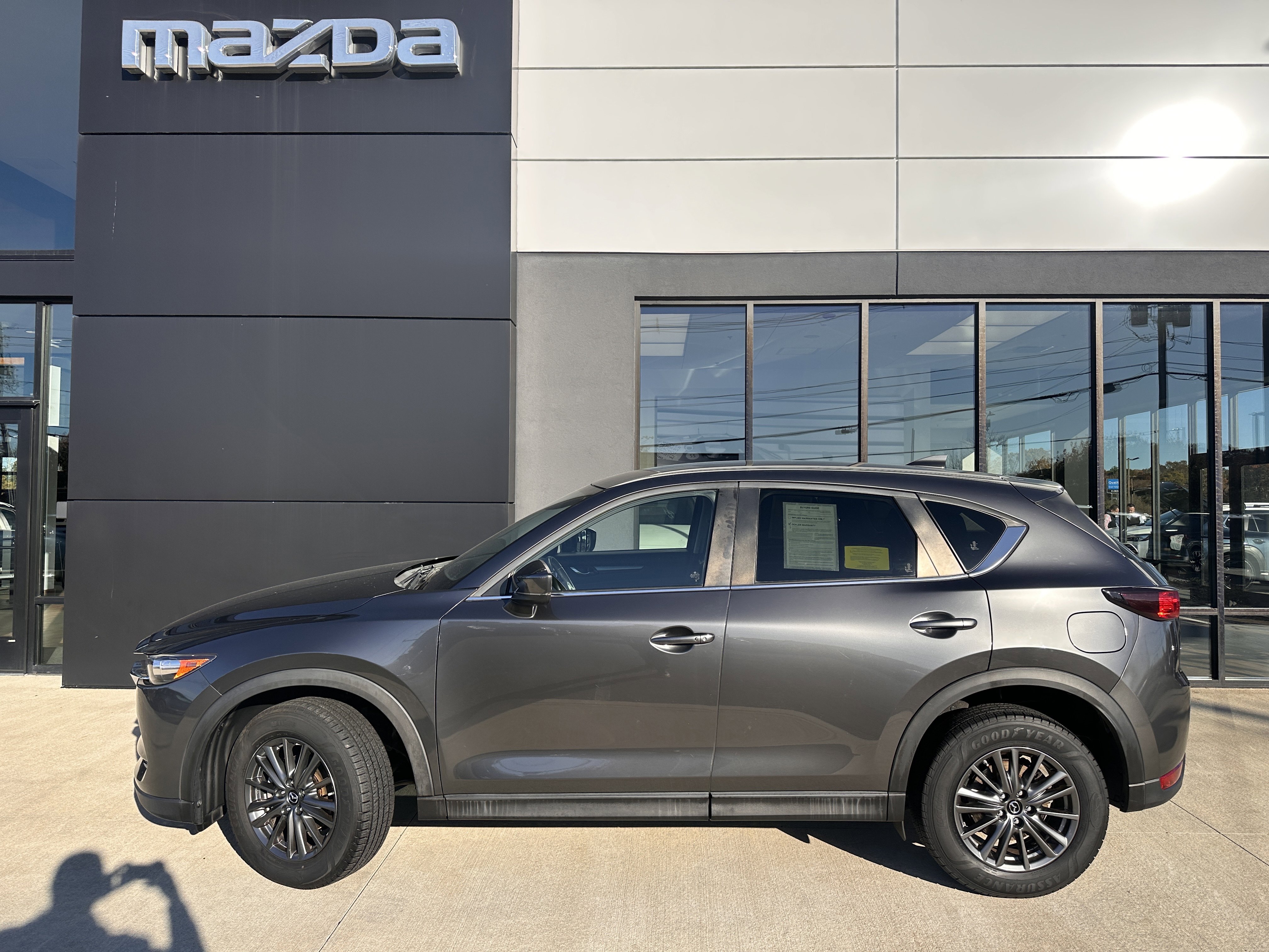 Used 2019 Mazda CX-5 Touring with VIN JM3KFBCM1K0555650 for sale in Fairhaven, MA