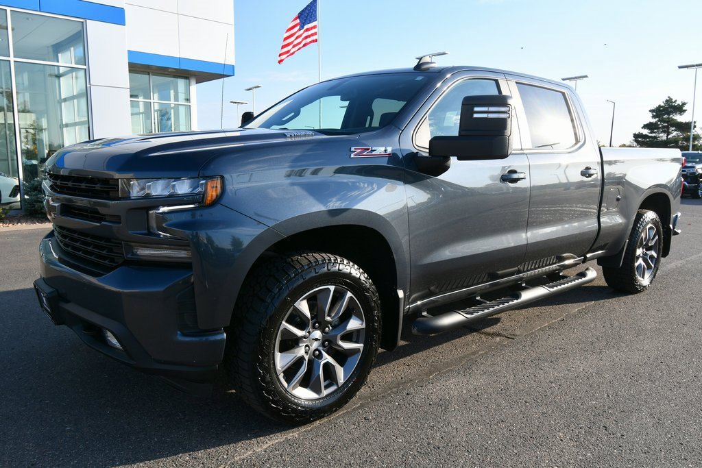Used 2021 Chevrolet Silverado 1500 RST with VIN 1GCUYEET3MZ132374 for sale in North Branch, Minnesota