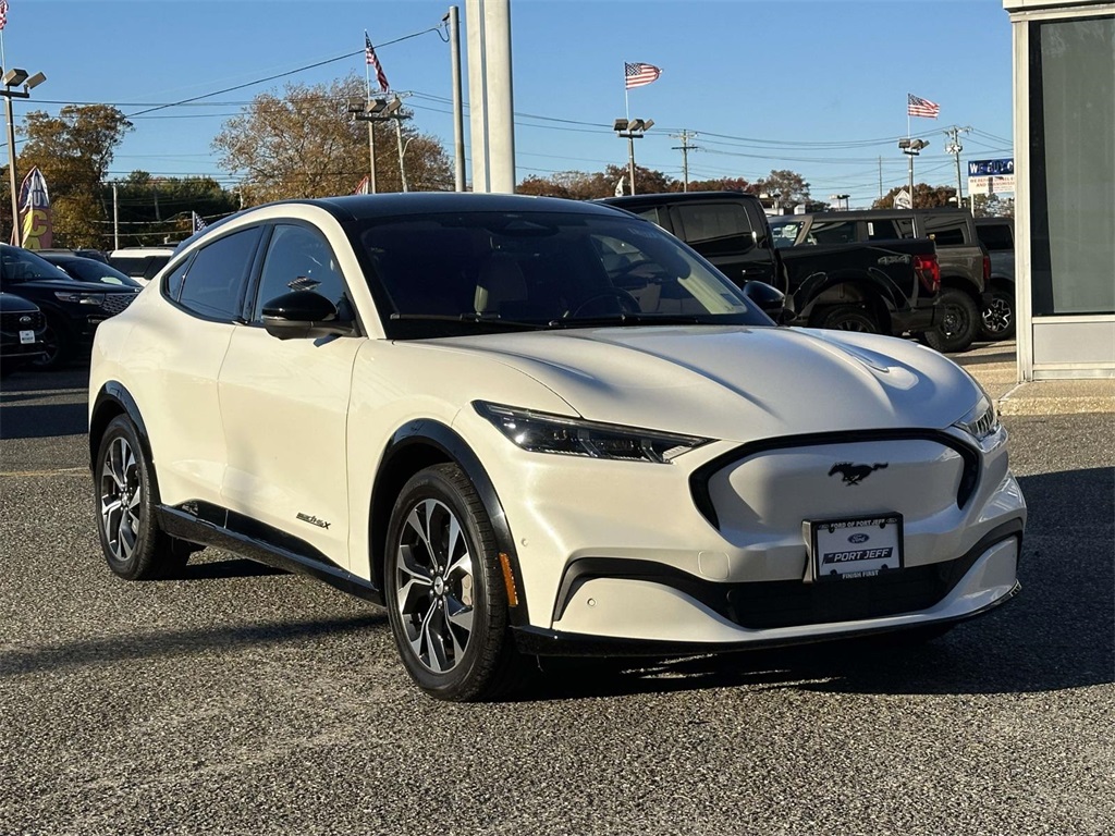 Used 2021 Ford Mustang Mach-E Premium AWD with VIN 3FMTK3SU2MMA26476 for sale in Port Jefferson Station, NY