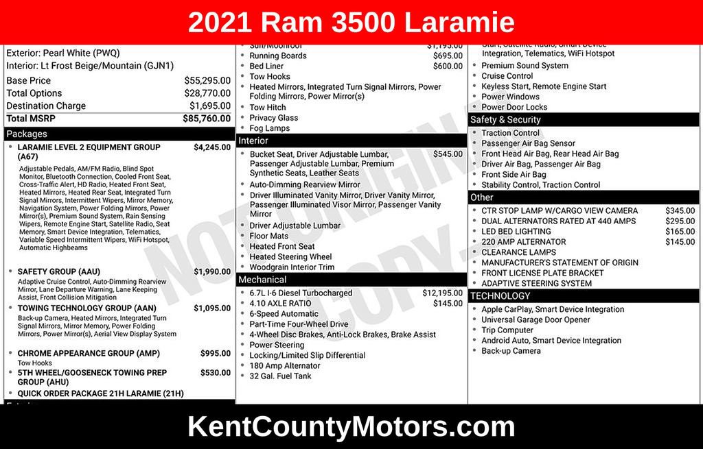2021 RAM Ram 3500 Pickup Laramie's photo