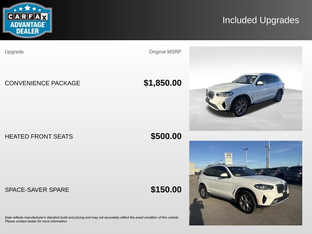 2022 BMW X3 30i's photo