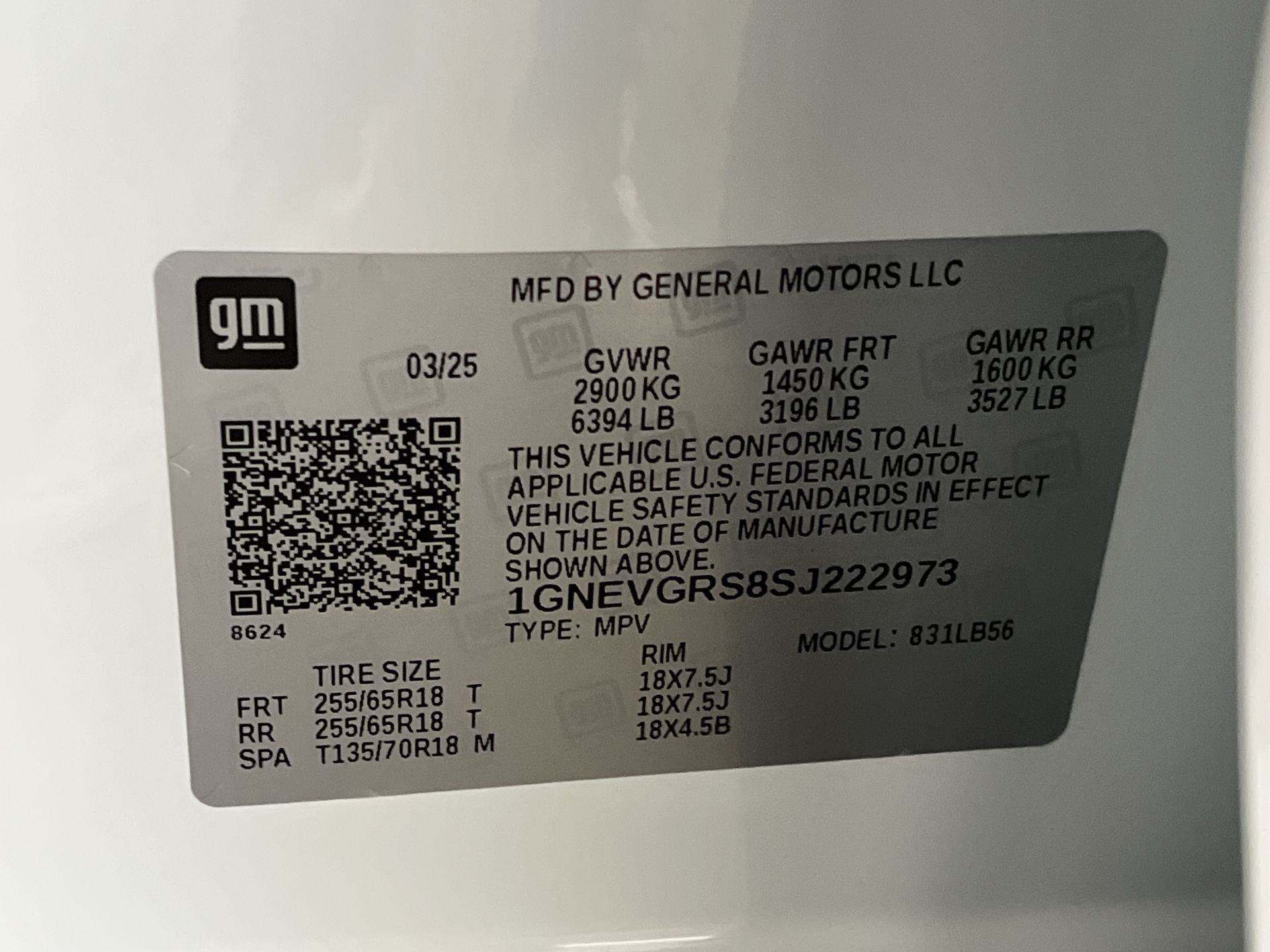 2025 Chevrolet Traverse photo 24