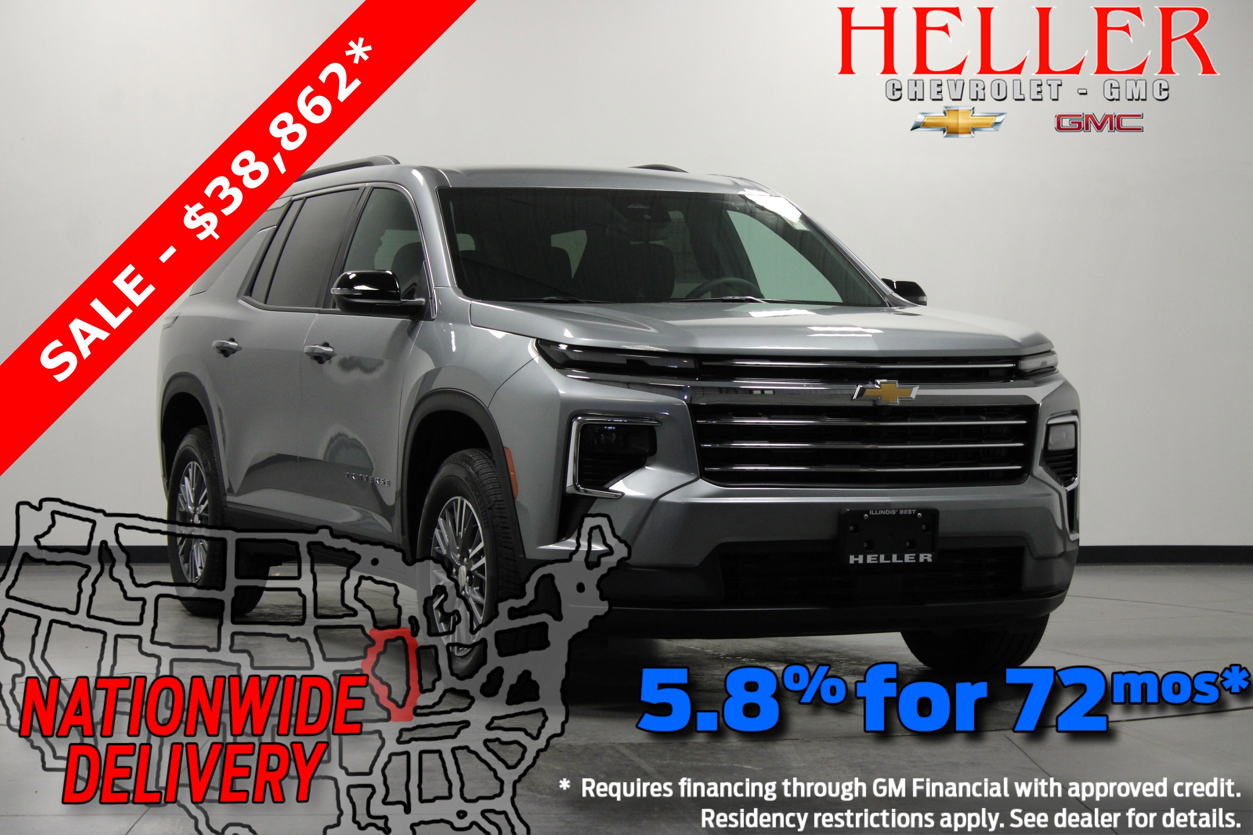 2025 Chevrolet Traverse LT's photo