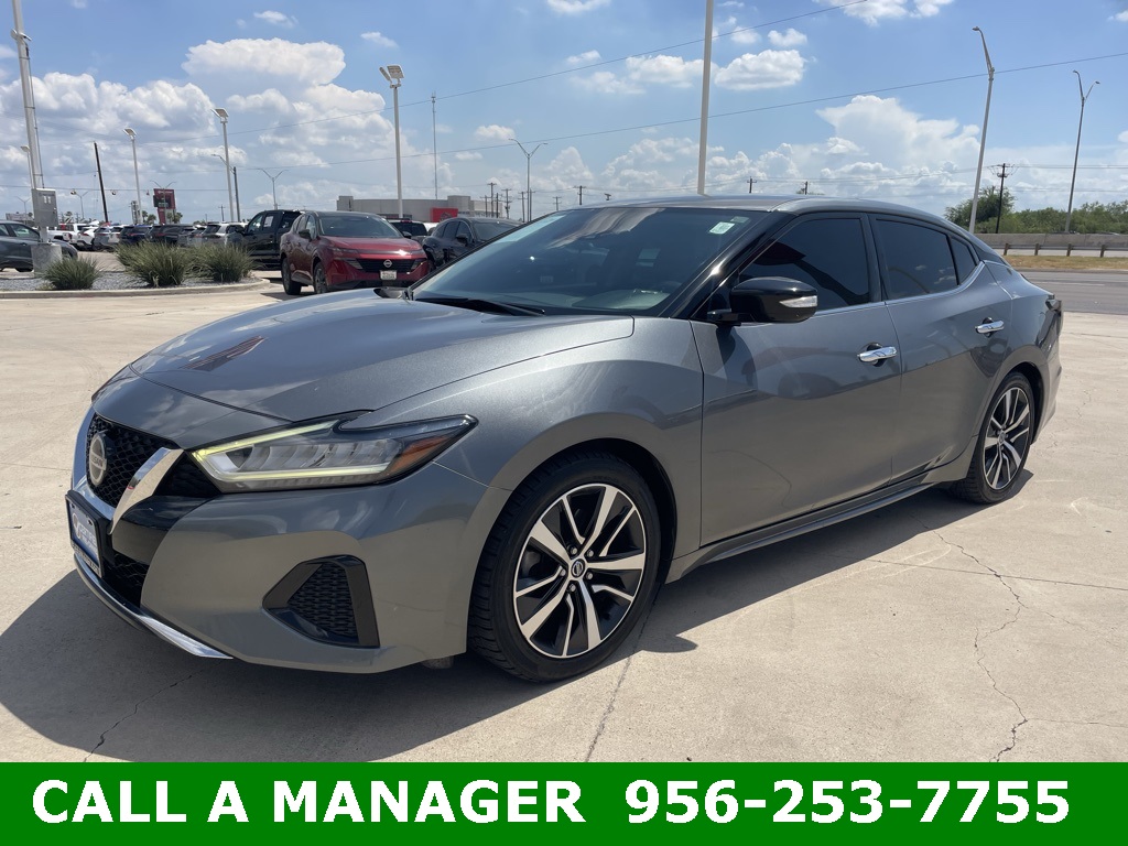 Used 2020 Nissan Maxima SV with VIN 1N4AA6CV9LC361022 for sale in Edinburg, TX