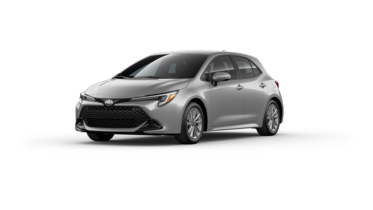 New 2025 Classic Silver Metallic Toyota SE image 1