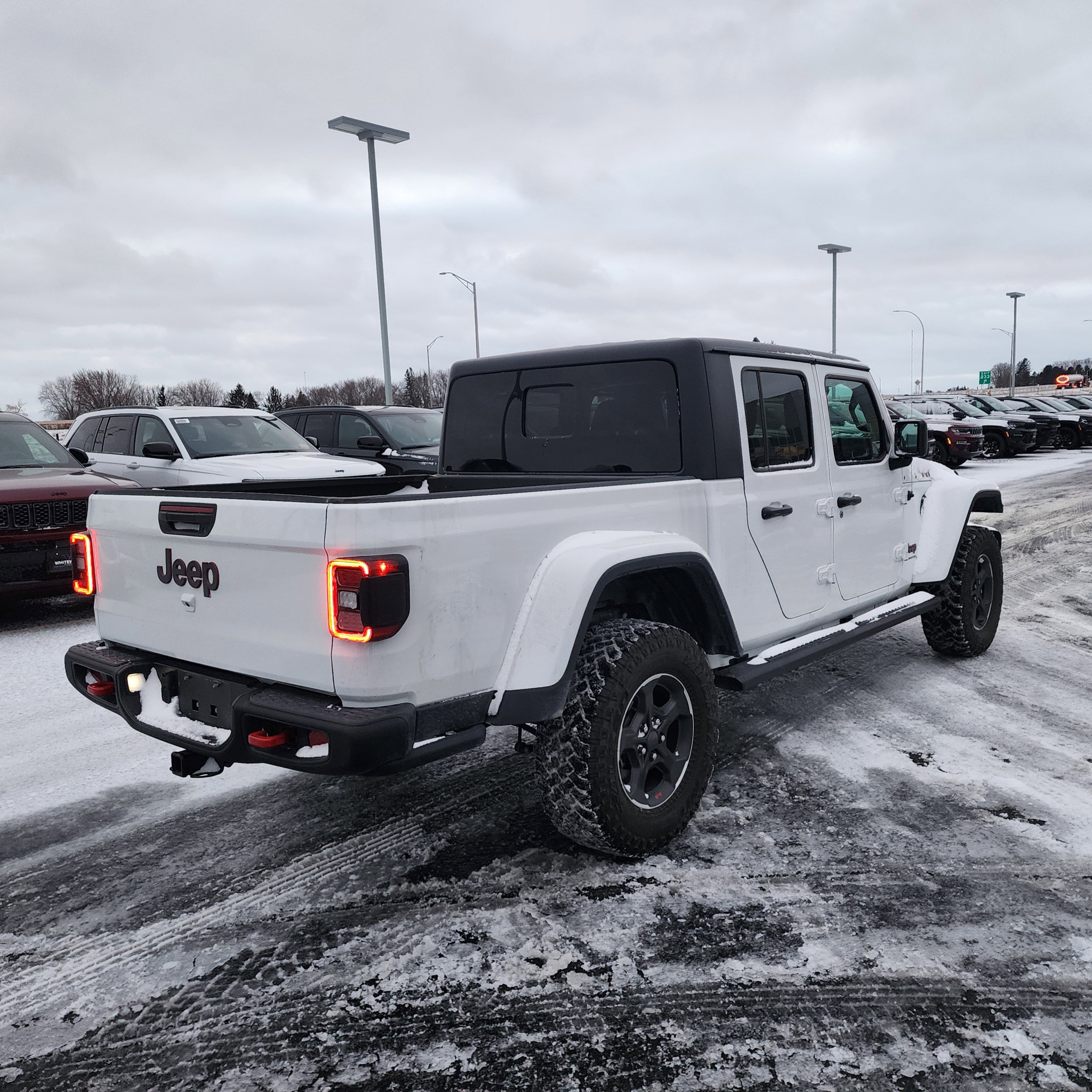 Used 2023 Jeep Gladiator Rubicon with VIN 1C6JJTBGXPL555082 for sale in Saint Charles, Minnesota