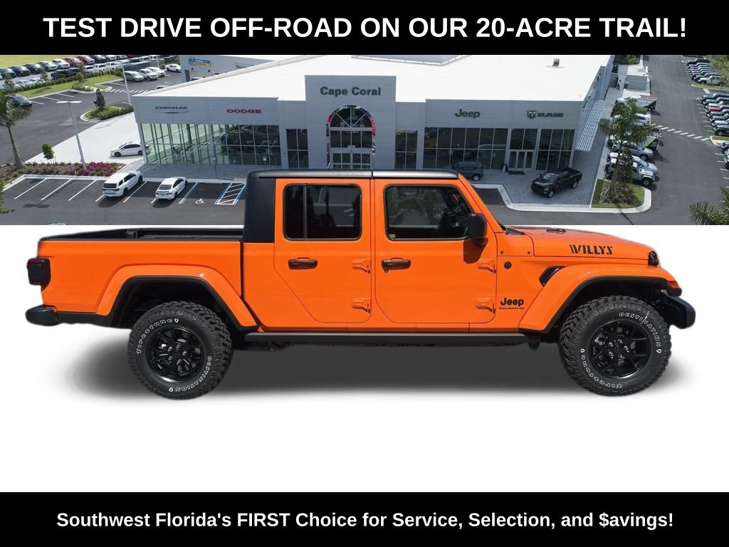 2025 Jeep Gladiator Willys photo 4