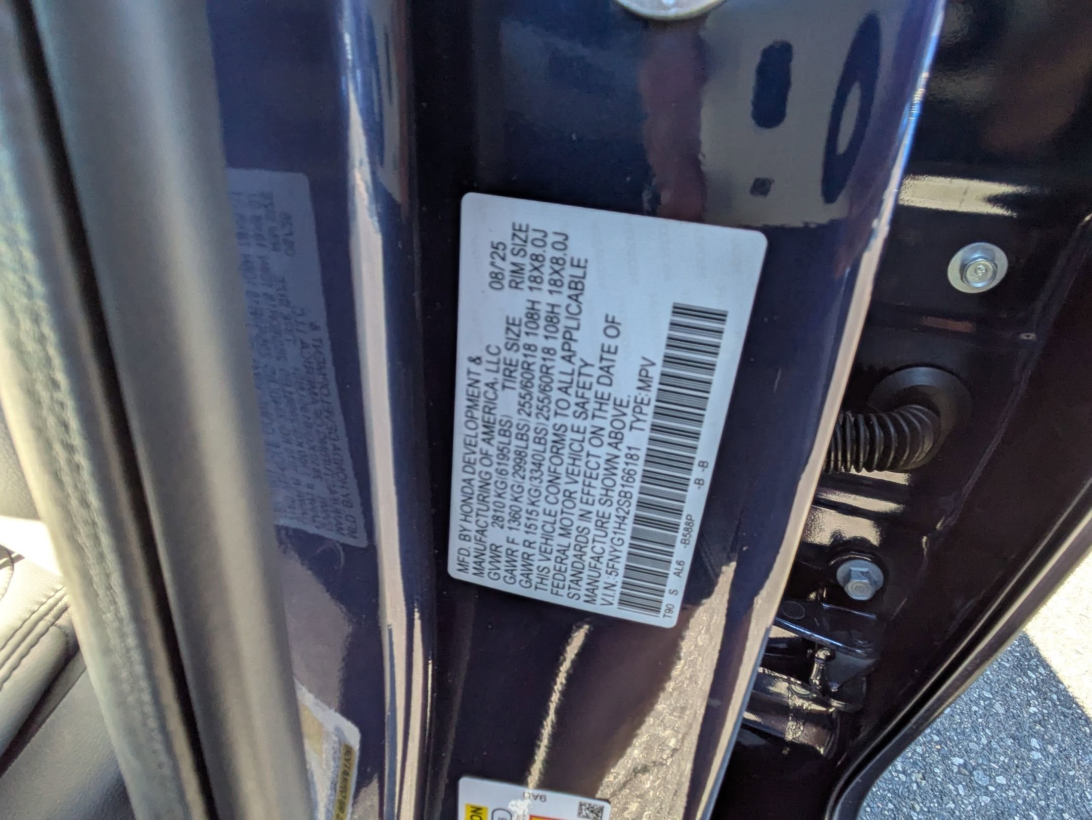 2025 Honda Pilot EX-L photo 19