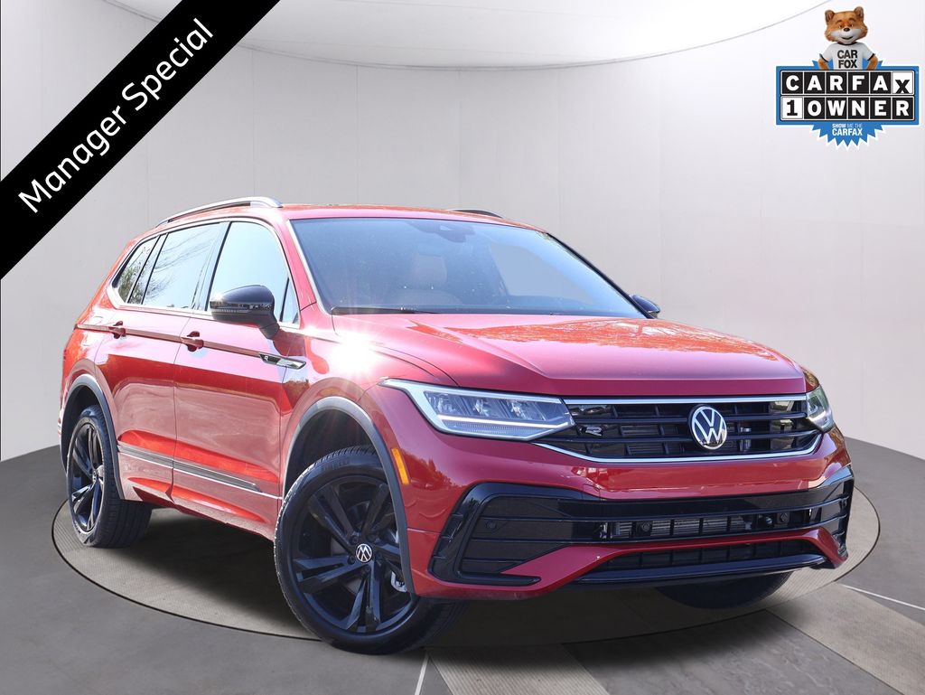 Certified Used 2024 Red Volkswagen 2.0T SE R-Line Black image 1