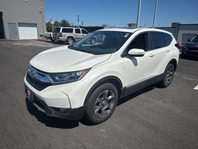 Used 2017 Honda CR-V EX-L with VIN 5J6RW2H85HL071176 for sale in Cranston, RI