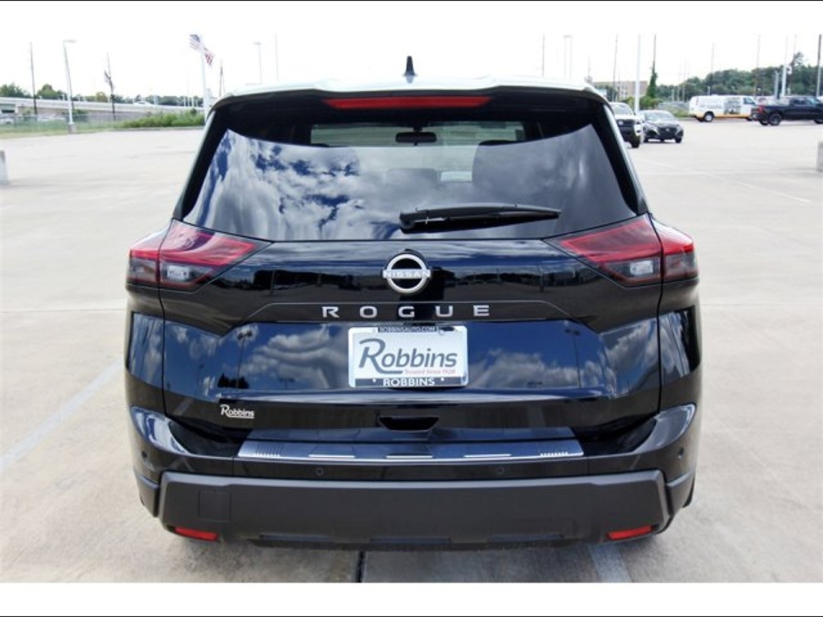 2026 Nissan Rogue SV Black at Robbins Nissan