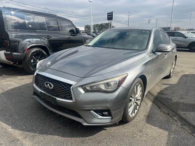 Used 2018 INFINITI Q50 LUXE with VIN JN1EV7AR2JM432597 for sale in Kernersville, NC