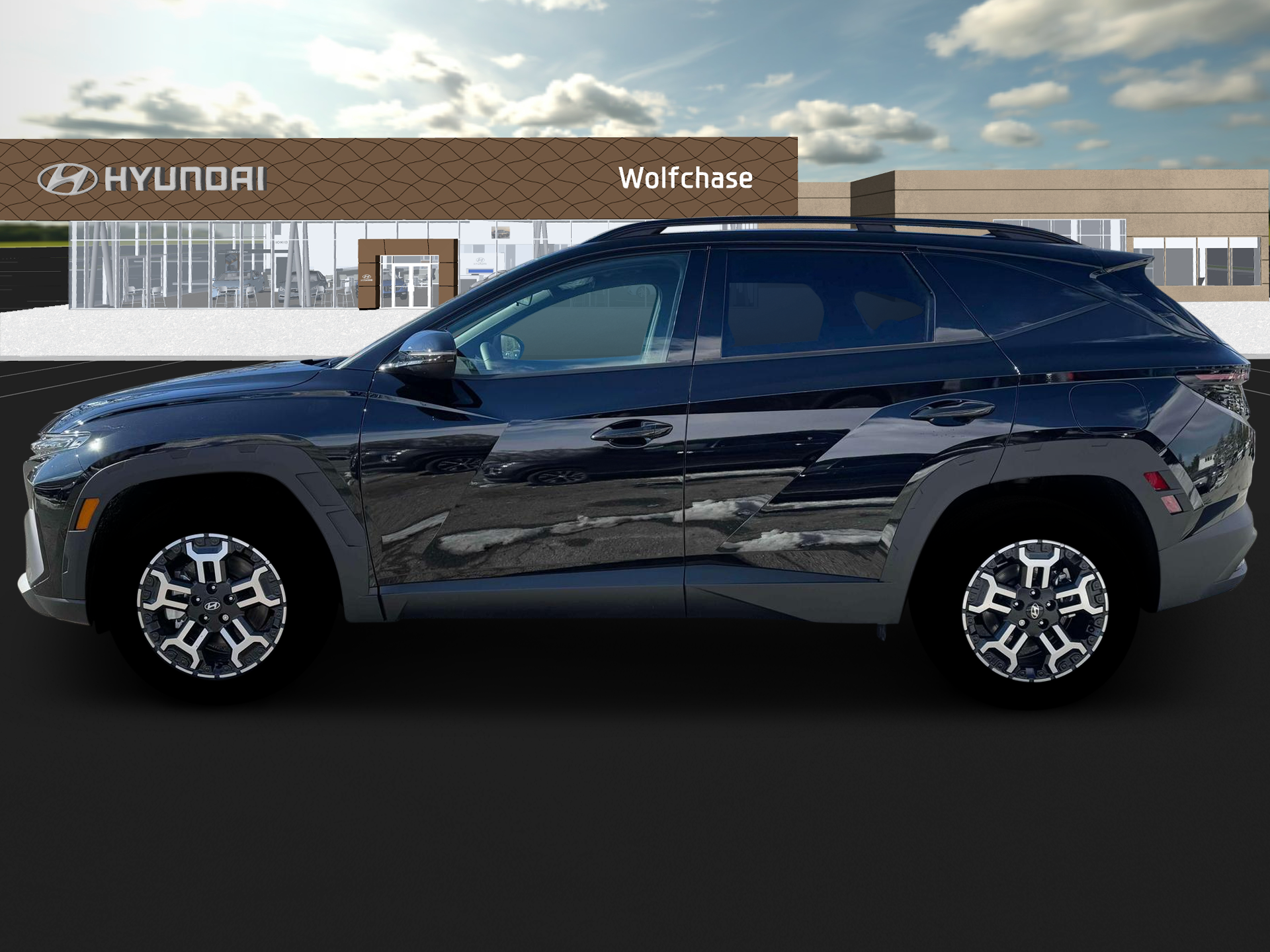 New 2025 Black Hyundai XRT FWD image 3