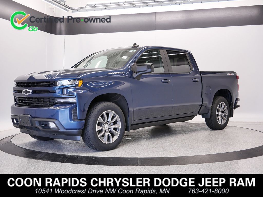 Certified 2022 Chevrolet Silverado 1500 Limited RST with VIN 1GCUYEEL3NZ147961 for sale in Coon Rapids, Minnesota