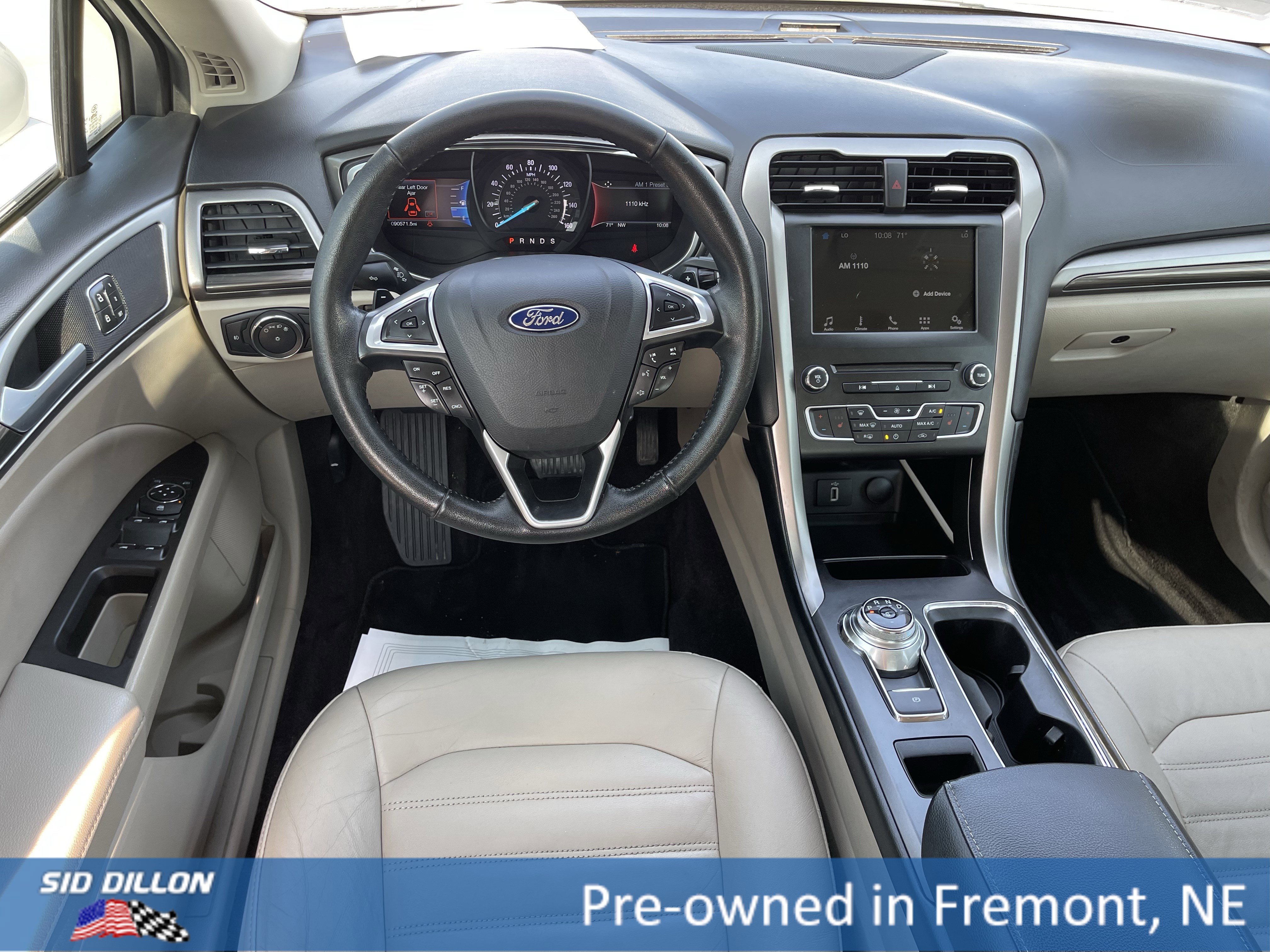 Used 2017 Ford Fusion SE with VIN 3FA6P0H94HR274330 for sale in Fremont, NE