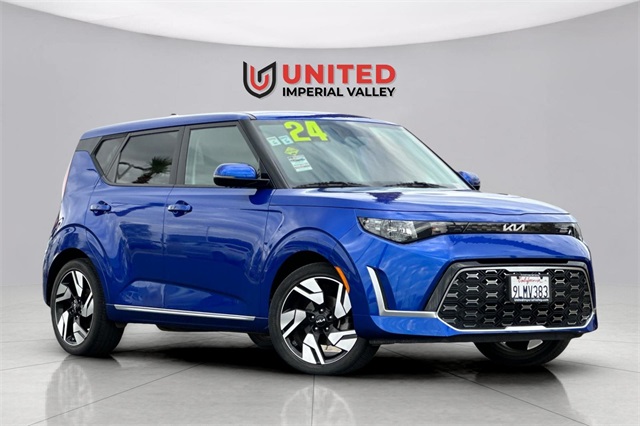 Used 2024 Kia Soul GT-Line with VIN KNDJ53AU2R7231043 for sale in Imperial, CA