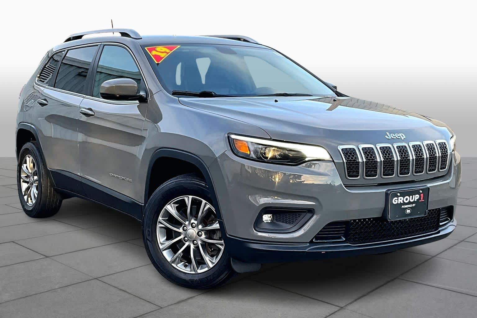 Used 2019 Jeep Cherokee Latitude Plus with VIN 1C4PJMLB5KD350381 for sale in Hyannis, MA